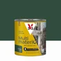 Peinture extérieure bois, fer, plastique V33 vert basque satiné 0.5l