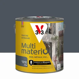 Peinture extérieure bois, fer, plastique V33 anthracite mat 2L