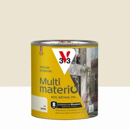 Peinture multimateriaux exterieure Multimaterio V33 lin satine 0.5 l