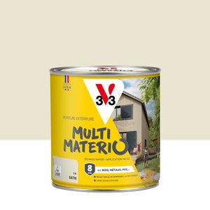 Peinture multimateriaux exterieure Multimaterio V33 lin satine 0.5 l