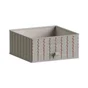 Panier SPACEO Evo'm feuilles terracotta H.16 x l.36 x P.35 cm