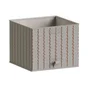 Panier SPACEO Evo'm feuilles terracotta H.29 x l.36 x P.35 cm
