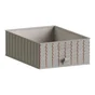 Panier SPACEO Evo'm feuilles terracotta H.16 x l.36 x P.50 cm