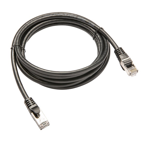 Câble cat 6 RJ45, 2m, pvc, noir, LEXMAN