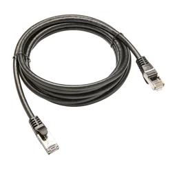 Câble cat 6 RJ45, 2m, pvc, noir, LEXMAN