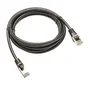Câble cat 6 RJ45, 2m, pvc, noir, LEXMAN
