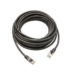 Câble cat 6 RJ45, 10m, pvc, noir, LEXMAN