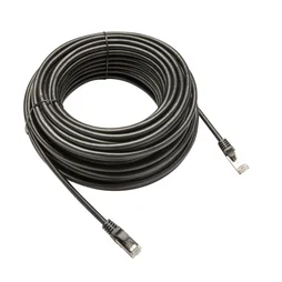 Câble cat 6 RJ45, 20m, pvc, noir, LEXMAN