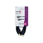 Câble hdmi 2.0, 2m, pvc noir, LEXMAN