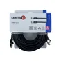 Câble cat 6 RJ45, 30m, pvc, noir, LEXMAN