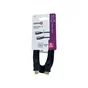 Câble hdmi 2.0, 2m textil, mâle/mâle, noir, LEXMAN