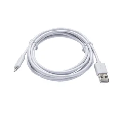Câble usba/lightning, 2m, blanc, LEXMAN