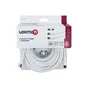 Cordon coaxial 9,5mm, 20m, femelle/mâle+adaptateur mâle/mâle, LEXMAN