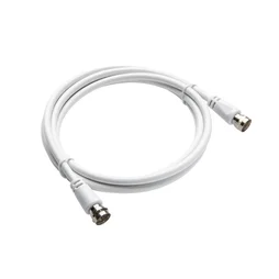 Prolongateur satellite RG59, 1,5m, mâle/mâle, blanc, LEXMAN