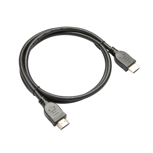 Câble hdmi 2.0, LEXMAN, 1 mètre, noir