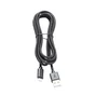 Câble usb a/lightning LEXMAN, 2 mètres, noir