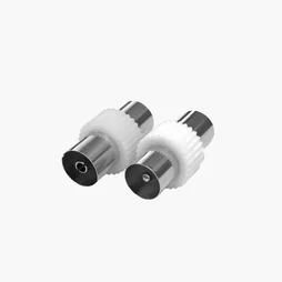 Raccord coaxial, 9,52mm, mâle/femelle, LEXMAN
