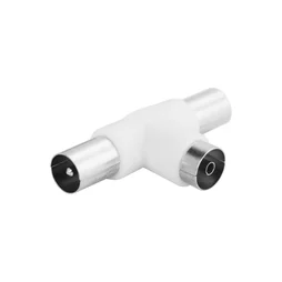Tete dérivation coaxial, 9,52mm, 2 mâle/1 femelle, LEXMAN