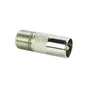 Adaptateur coaxial tv, 9,52mm, femelle, LEXMAN