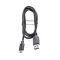 Câble usb a/usb c, LEXMAN, 1 mètre, noir