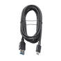 Cable USBA/USBC, 2m, noir, Lexman