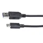 Cable USBA/USBC, 2m, noir, Lexman