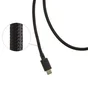 Cable USBA/USBC, 2m, noir, Lexman