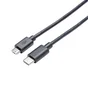 Câble usbc/micro usb, 1m, noir, LEXMAN