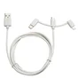 Câble 3en1, lightning/micro usb vers usbc, 1m, LEXMAN
