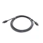 Câble USB C/USB C, 2m, noir, LEXMAN