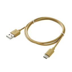 Câble usb a/usb c, LEXMAN, 1 mètre, moutarde