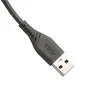 Câble éco-conçu USB A/USB C, 2m, noir, LEXMAN
