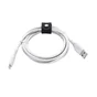 Câble éco-conçu USB A/ lightning, 2m, blanc, LEXMAN