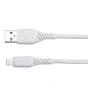 Câble éco-conçu USB A/ lightning, 2m, blanc, LEXMAN