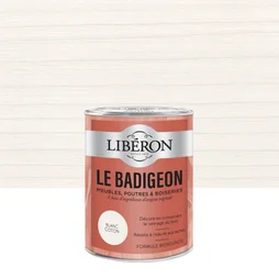 Badigeon LIBERON blanc coton mat 250 ml