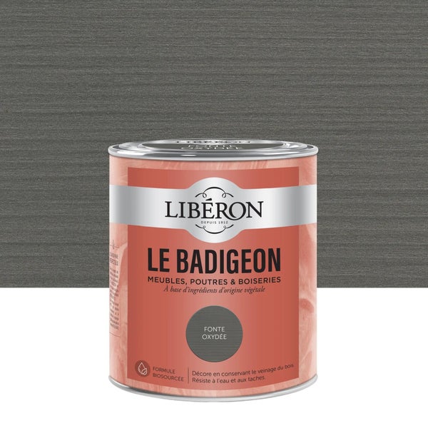Badigeon LIBERON fonte oxydée mat 0.75 l