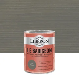 Badigeon LIBERON gris fusain mat 250 ml