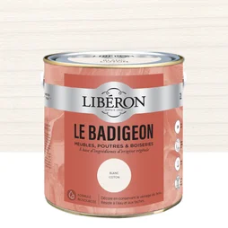 Badigeon LIBERON blanc coton mat 2 l