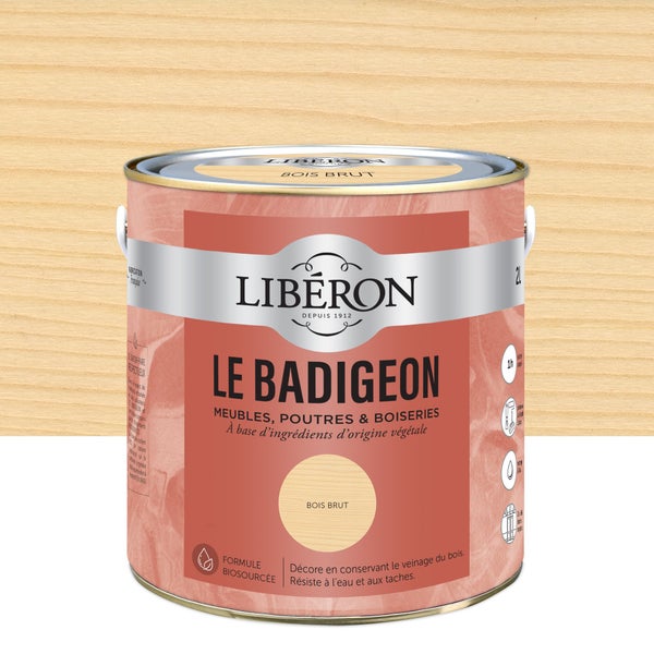 Badigeon LIBERON bois brut mat 2 l