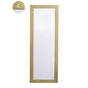 Miroir rectangulaire mdf effet chêne clair Narva INSPIRE, l.52 x H.152 cm