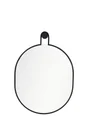Miroir pendule, INSPIRE, l.50 X H.70 cm noir