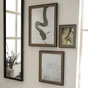 Miroir rectangulaire Atelier, INSPIRE, l.30 X H.110 cm noir