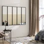 Miroir rectangulaire Atelier, INSPIRE, l.30 X H.110 cm noir
