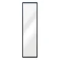 Miroir rectangulaire Atelier, INSPIRE, l.30 X H.110 cm noir