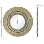 Miroir Palia, rond, diam 60 cm, naturel, Inspire