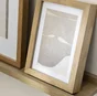 Cadre en bois de chêne Milo, INSPIRE, l.50 X H.70 cm