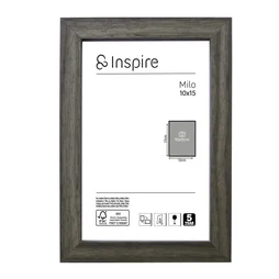 Cadre Milo Noyer, INSPIRE, l.10 X H.15 cm