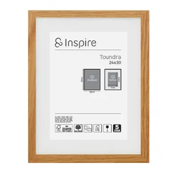 Cadre en bois, INSPIRE Toundra, l.24 X H.30 cm