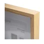 Cadre bois vitrine, Milo, l.30 X H.30 cm, chêne, INSPIRE