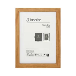 Cadre en bois, INSPIRE Toundra, l.13 X H.18 cm